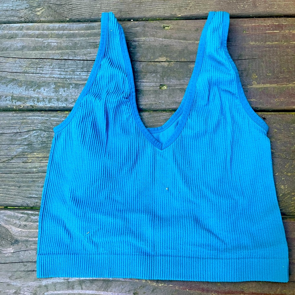 Plain simple crop top
